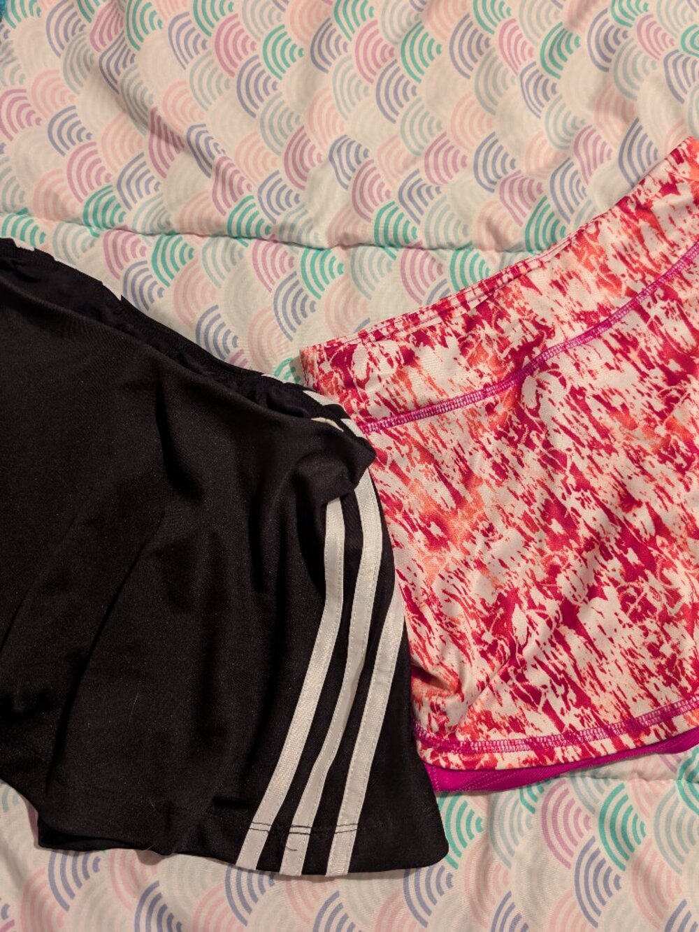 Kids girls Skort LOT (2) Adidas size S 7-8